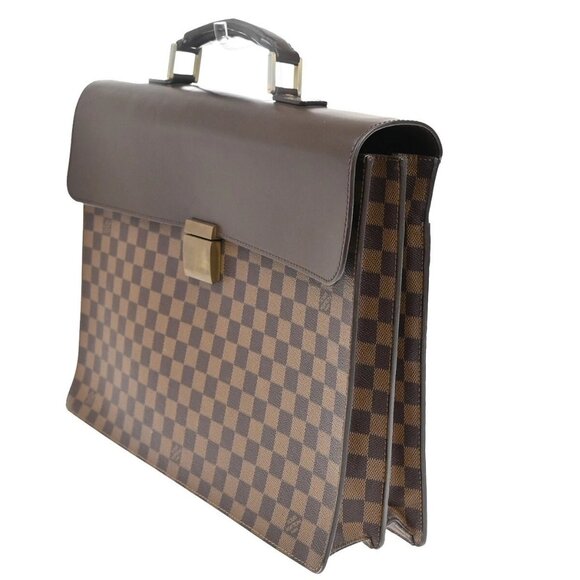 LOUIS VUITTON Altona GM Business Hand Bag Damier Ebene Leather N53312 77YH417 - Picture 2 of 15